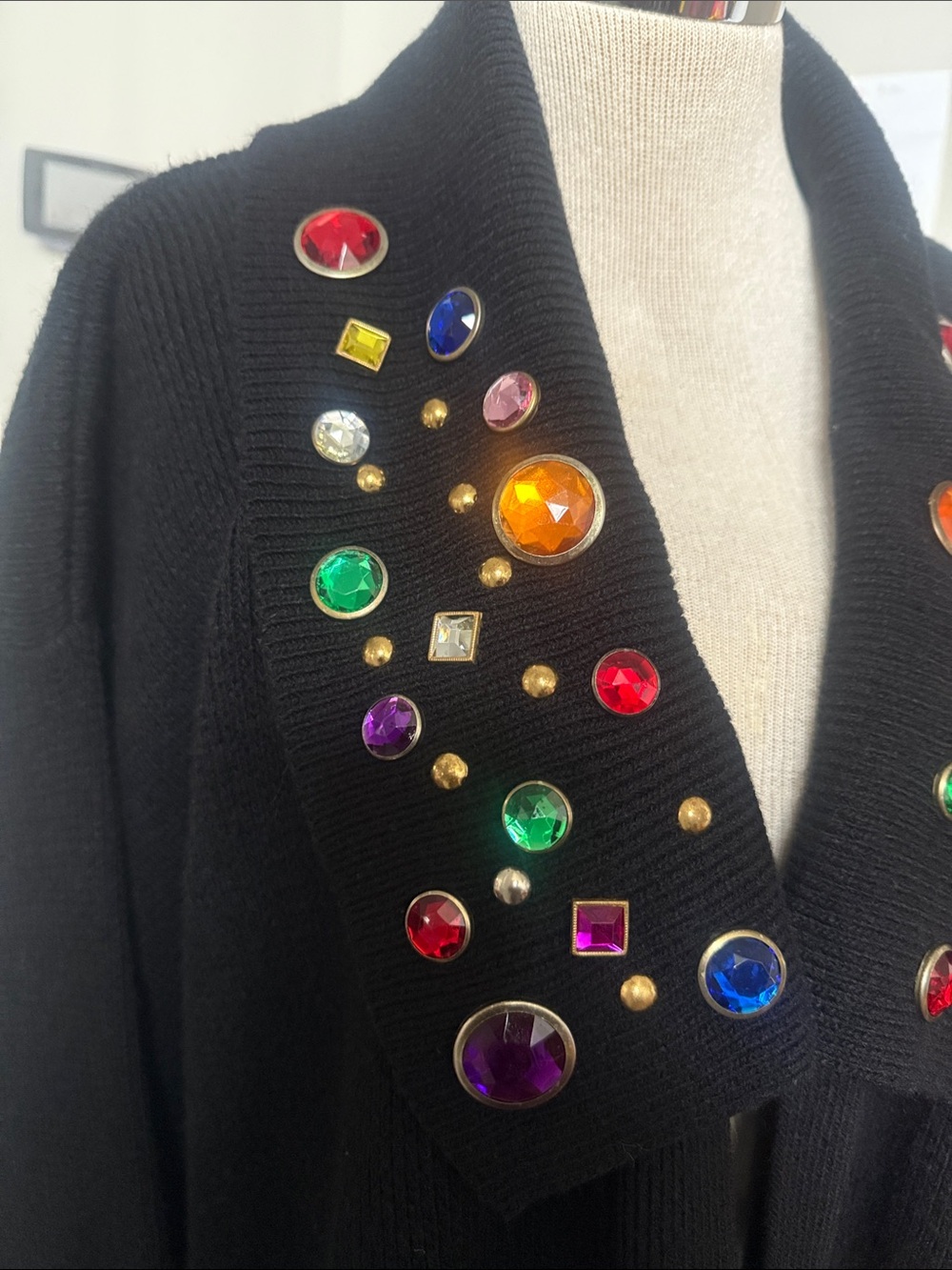 Vintage Long Cardigan Duster Fits like Large